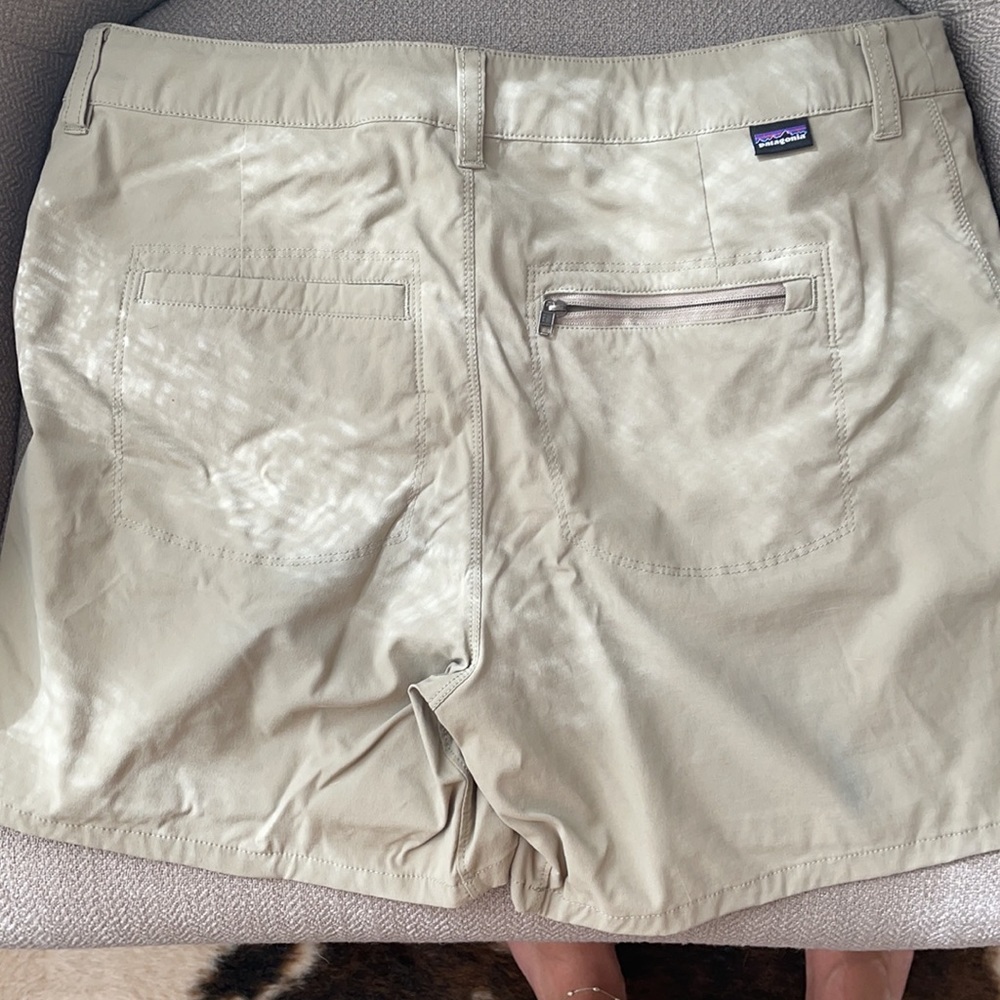 Hiking Patagonia shorts